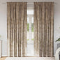 JUNG Vida Samtvorhänge mit Vorhängen 2 pcs Champagner 245 x 140 cm Samt