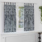 JUNG Vida Samtvorhänge mit Vorhängen 2 pcs Silber Grau 175 x 140 cm Samt