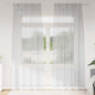 JUNG Vida Voile-Vorhang 2 pcs Hellgrau 260 x 140 cm Polyester