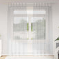JUNG Vida Voile-Vorhang 2 pcs Hellgrau 260 x 140 cm Polyester