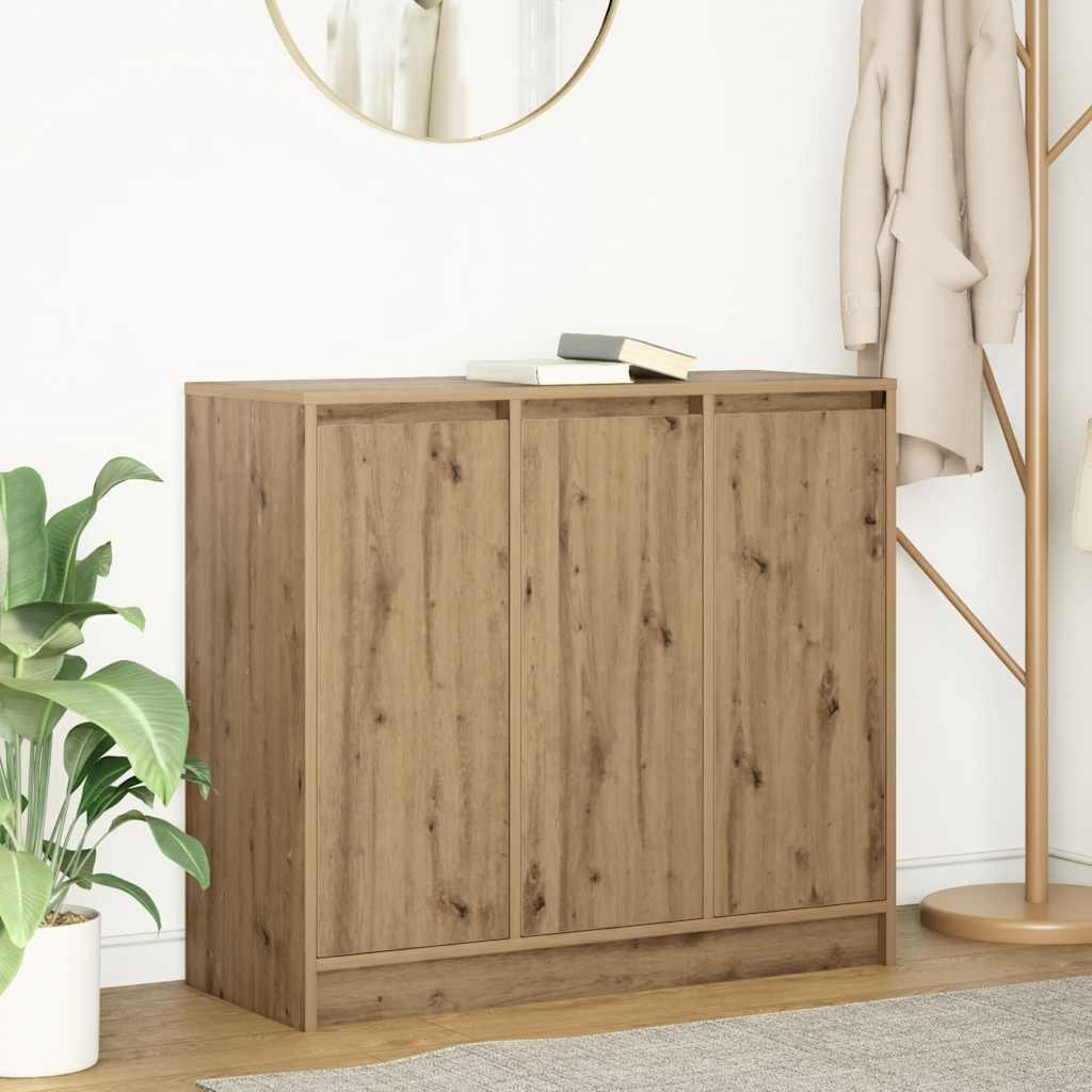 JUNG Vida Sideboard Artisan-Eiche 85x34x76 cm Holzwerkstoff
