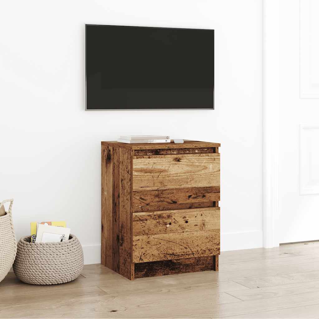 JUNG Vida TV-Schrank Altholz-Optik 40x35x54 cm Holzwerkstoff