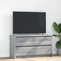 JUNG Vida TV-Schrank Grau Sonoma 100x35x54 cm Holzwerkstoff