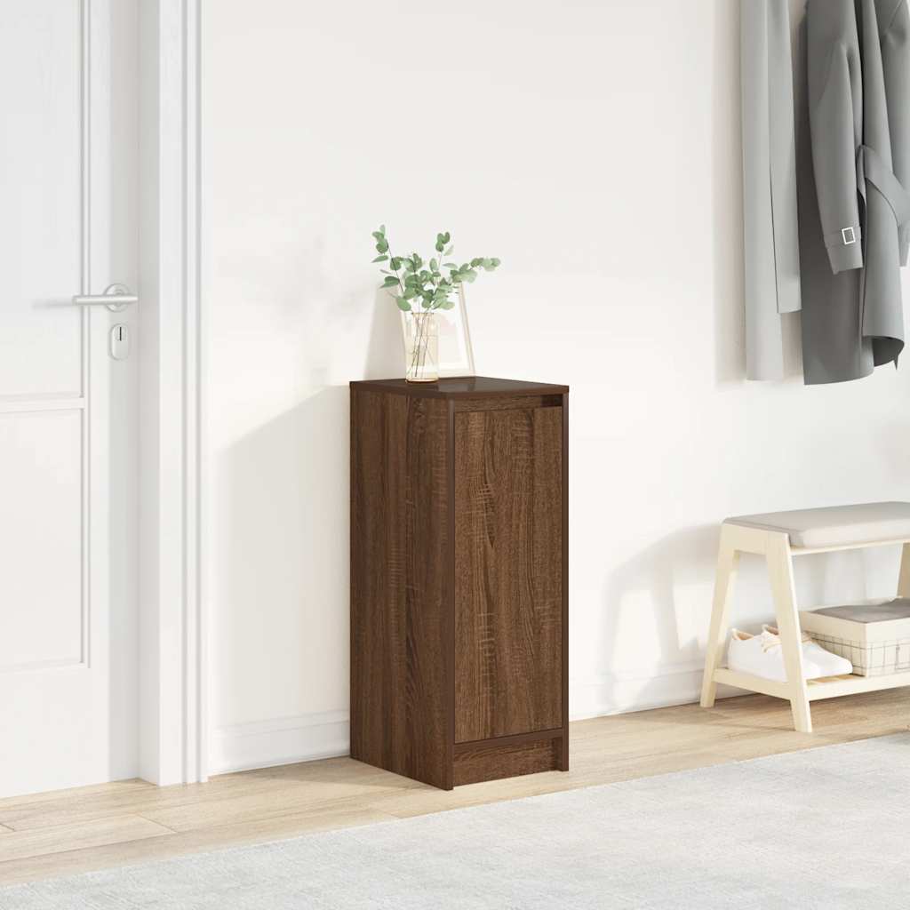 JUNG Vida Schuhregal Braun Eichen-Optik 29,5x34x76 cm Holzwerkstoff