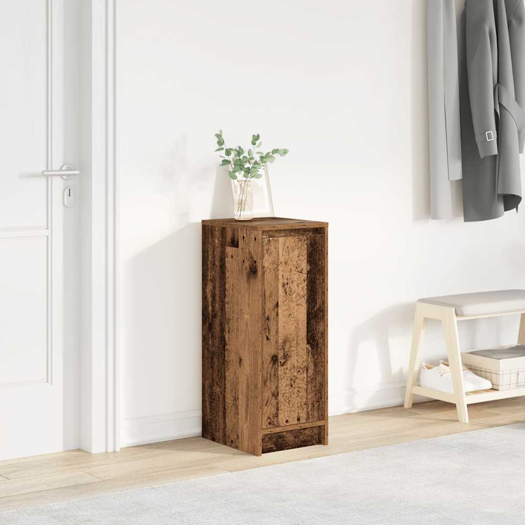 JUNG Vida Schuhschrank Altholz-Optik 29,5x34x76 cm Holzwerkstoff