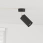 JUNG Vida Deckenstrahler mit Strahlern Schwarz 6 x 6 x 16 cm Metall