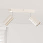 JUNG Vida Deckenstrahler mit Strahlern Nickel 26 x 5,5 x 16,5 cm Metall