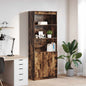 JUNG Vida Highboard Räuchereiche 70x35x180 cm Holzwerkstoff