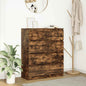 JUNG Vida Sideboard Räuchereiche 80x35x99 cm Holzwerkstoff