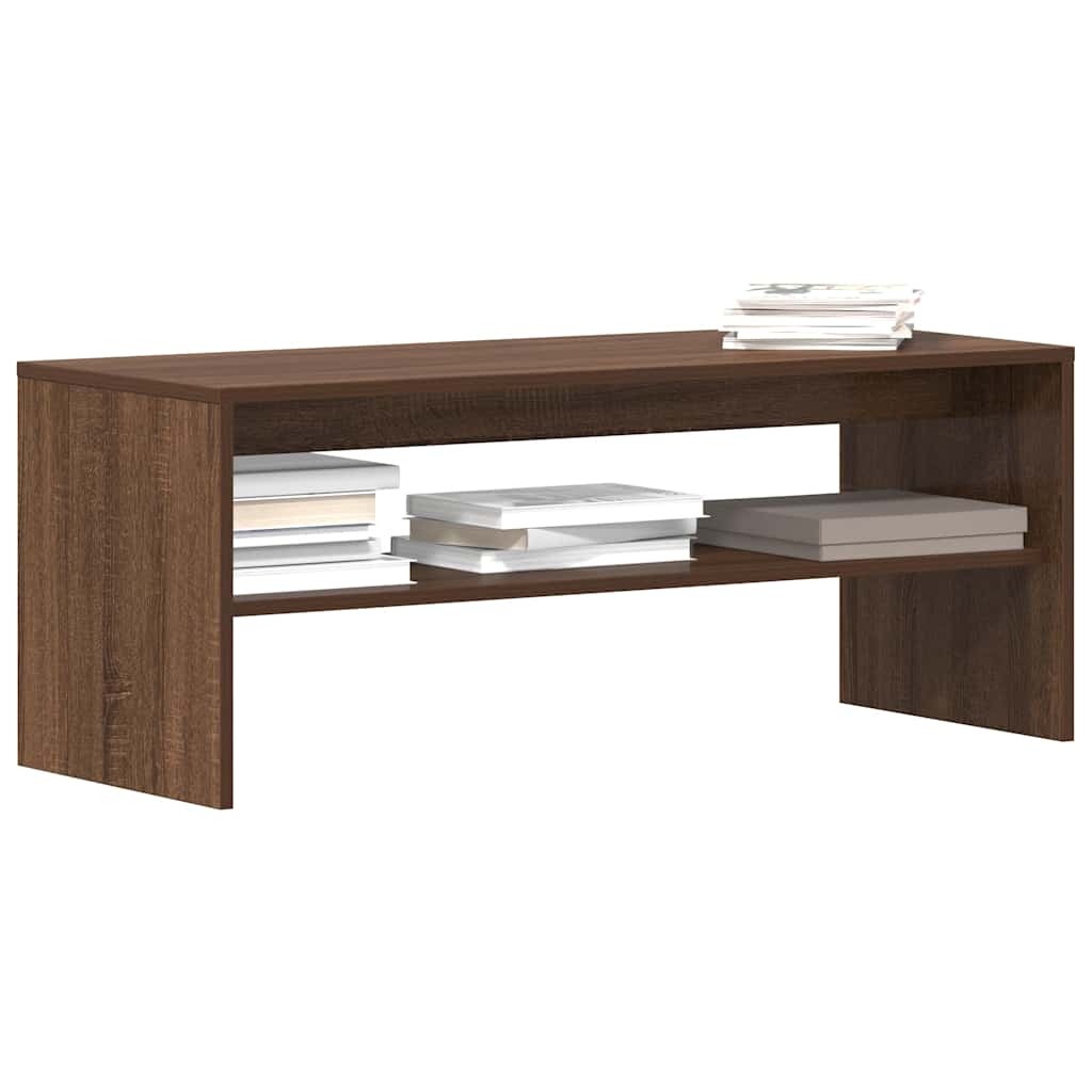 JUNG Vida TV-Schrank Braun Eichen-Optik 100x40x40 cm Holzwerkstoff