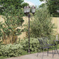 JUNG Vida Garten-Licht Bronze 57 x 49 x 241 cm Aluminium und Glas