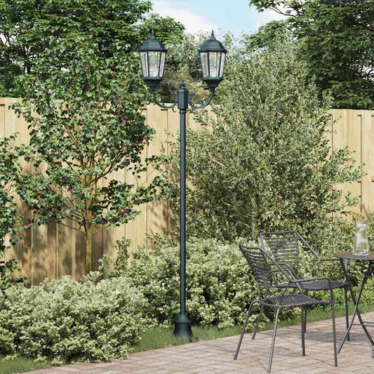 JUNG Vida Garten-Licht Vintage gebürstetes Grün 68 x 20 x 235 cm