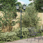 JUNG Vida Garten-Licht Vintage gebürstetes Grün 68 x 20 x 235 cm