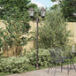 JUNG Vida Garten-Licht Bronze 68 x 20 x 235 cm Aluminium und Glas