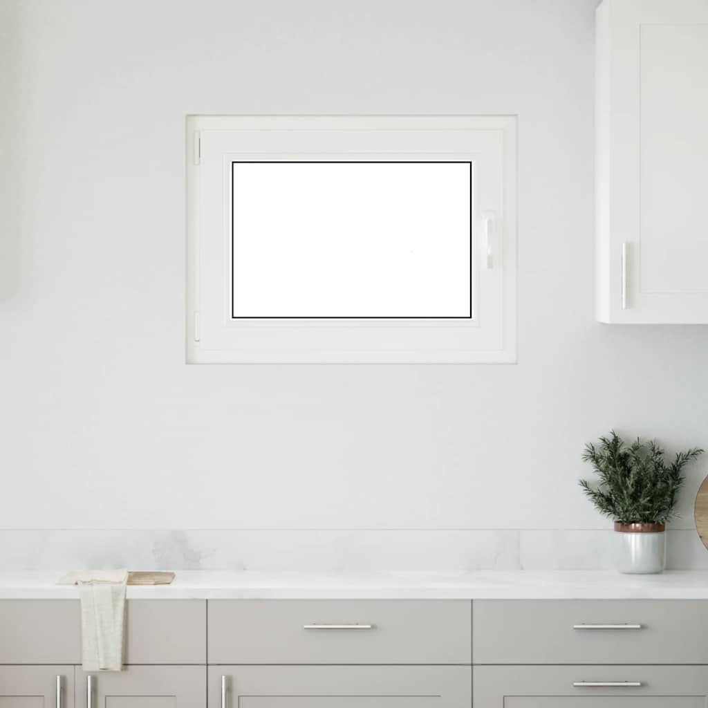 JUNG Vida Kellerfenster "RISOR" 80x70 cm Drehkipp DIN Links Weiß