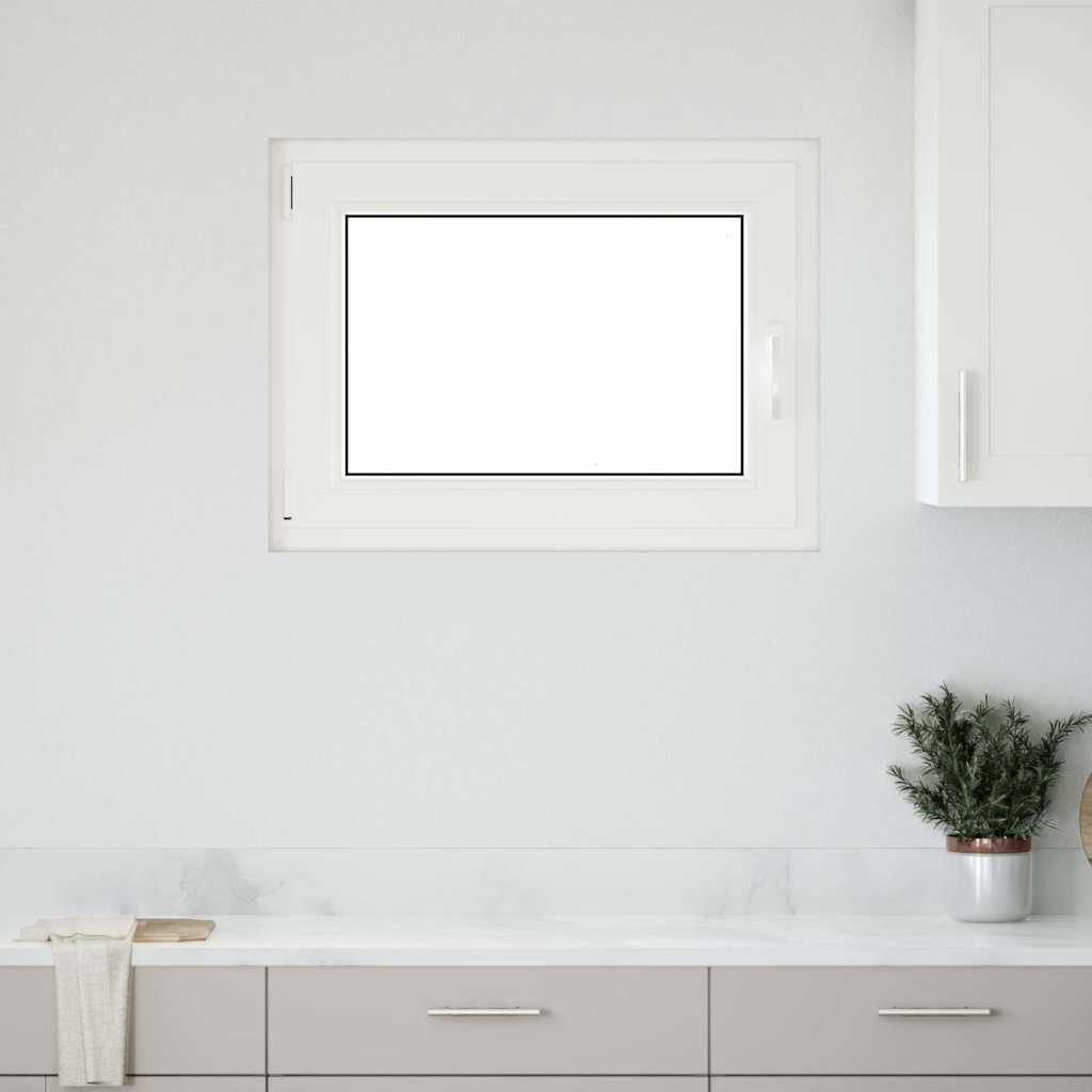 JUNG Vida Kellerfenster "RISOR" 80x70 cm Drehkipp DIN Links Weiß