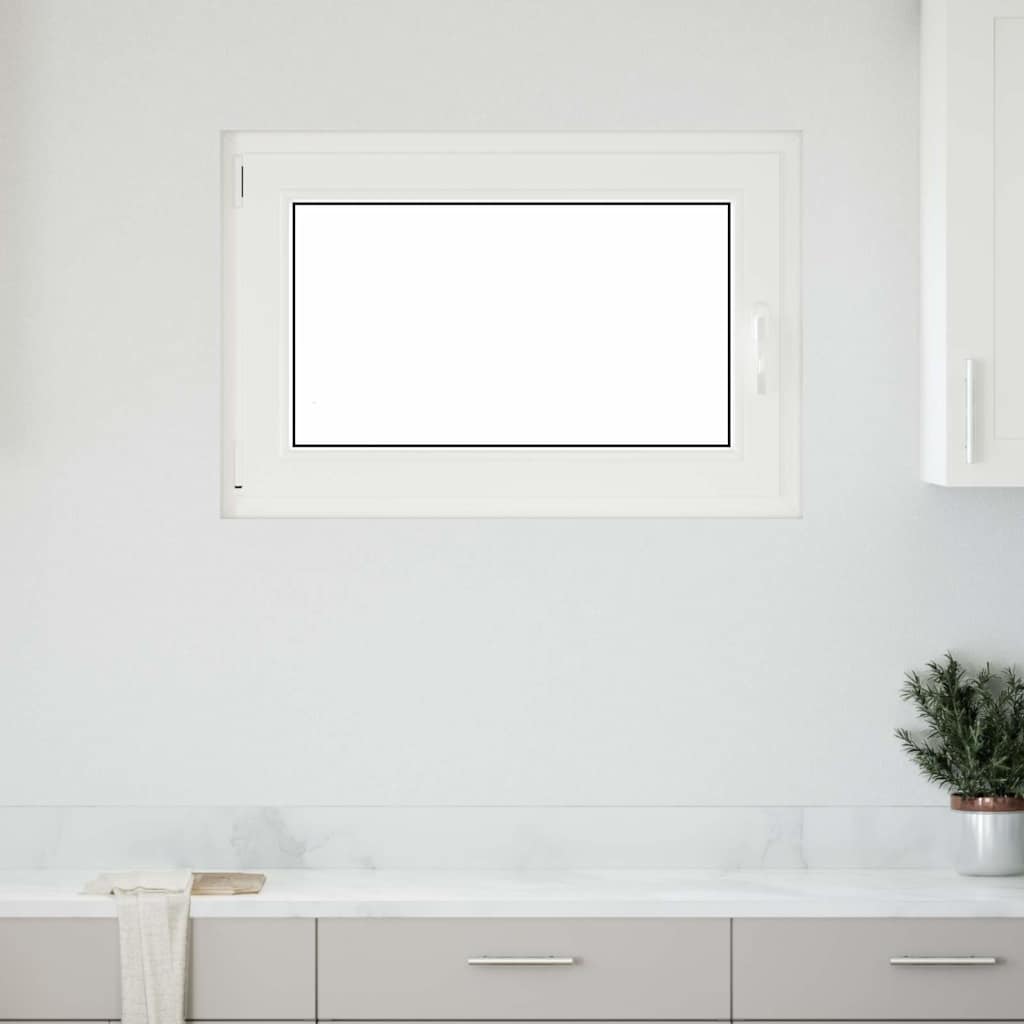 JUNG Vida Kellerfenster "RISOR" 90x50 cm Drehkipp DIN Links Weiß
