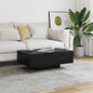 JUNG Vida Couchtisch Schwarz Eichen-Optik 85 x 55 x 31 cm