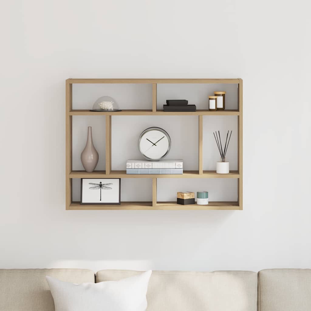 JUNG Vida Wandregal Artisan-Eiche 75x16x55 cm Holzwerkstoff