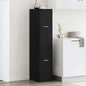 JUNG Vida Apothekerschrank Schwarze Eiche 30 x 41 x 144,5 cm Holzwerkstoff