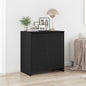 JUNG Vida Sideboard Schwarze Eiche 70 x 41 x 75 cm Holzwerkstoff