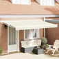 JUNG Vida Markisenersatzstoff Creme 380 x 195 cm Polyester