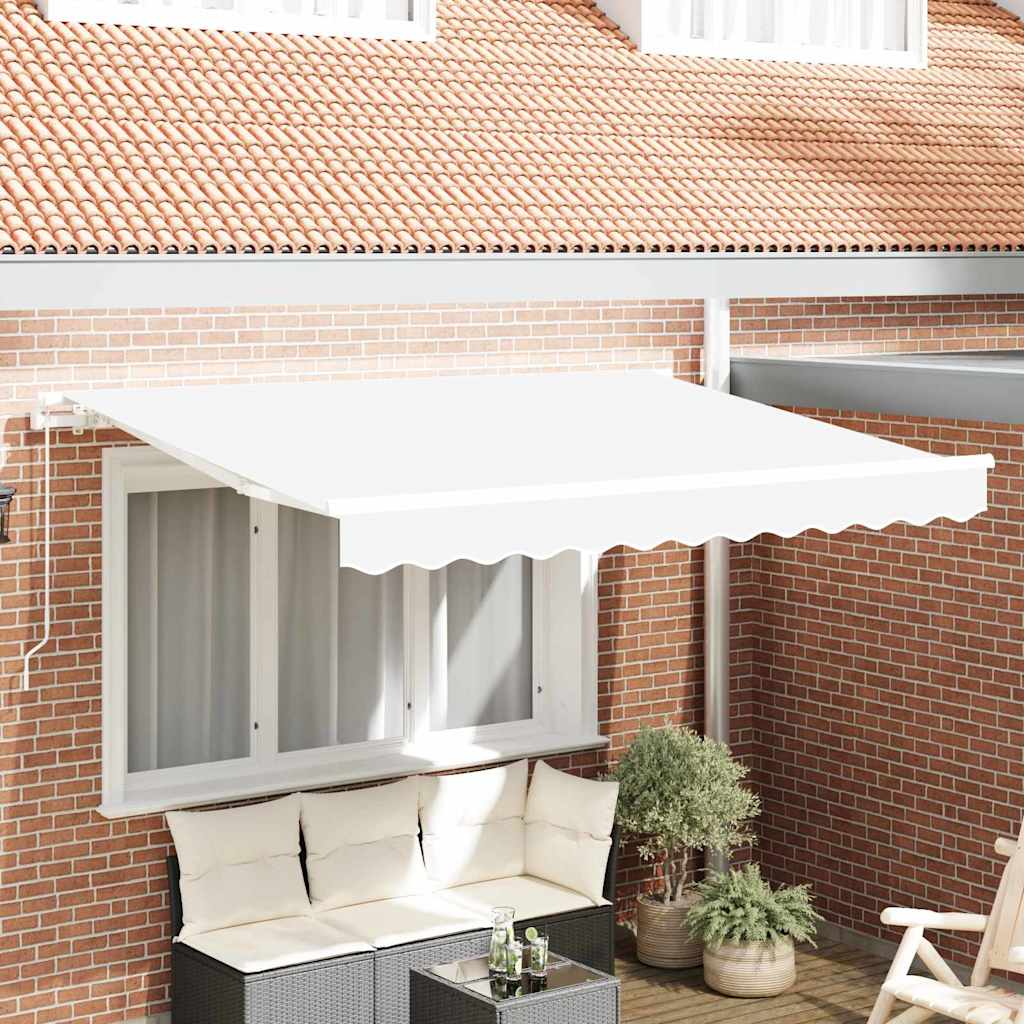 JUNG Vida Markisenersatzstoff Weiß 330 x 245 cm Polyester