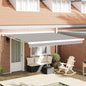 JUNG Vida Markisenersatzstoff Hellgrau 380 x 295 cm Polyester