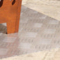 JUNG Vida Treppe Tritt Rechtwinklig 2 pcs Silber 80 x 40 cm Aluminium