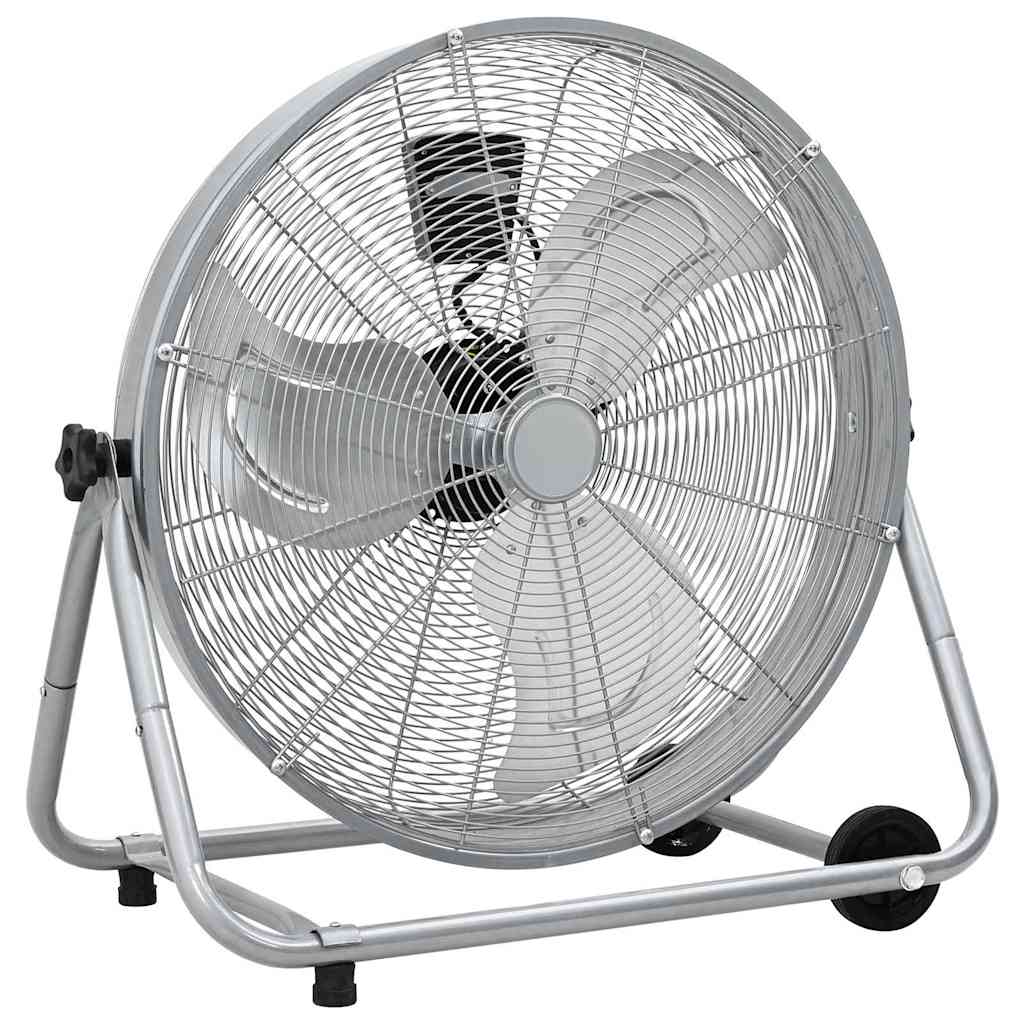 JUNG Vida Trommelventilator Mit Rad Silber 73 x 42 x 70 cm Aluminium