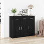 JUNG Vida Sideboard Schwarze Eiche 91x28x75 cm Holzwerkstoff