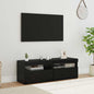 JUNG Vida TV-Schränk 2 pcs Schwarz Eichen-Optik 60 x 35 x 40 cm