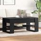 JUNG Vida Couchtisch Schwarz Eichen-Optik 102 x 55 x 45 cm Holzwerkstoff