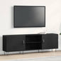 JUNG Vida TV-Schrankset Schwarz Eichen-Optik 150 x 30 x 50 cm