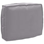 JUNG Vida Kissen Grau 50 x 40 x 12 cm Oxford-Stoff