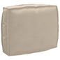 JUNG Vida Kissen Taupe 50 x 40 x 12 cm Oxford-Stoff