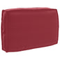 JUNG Vida Kissen Weinrot 60 x 40 x 12 cm Oxford-Stoff