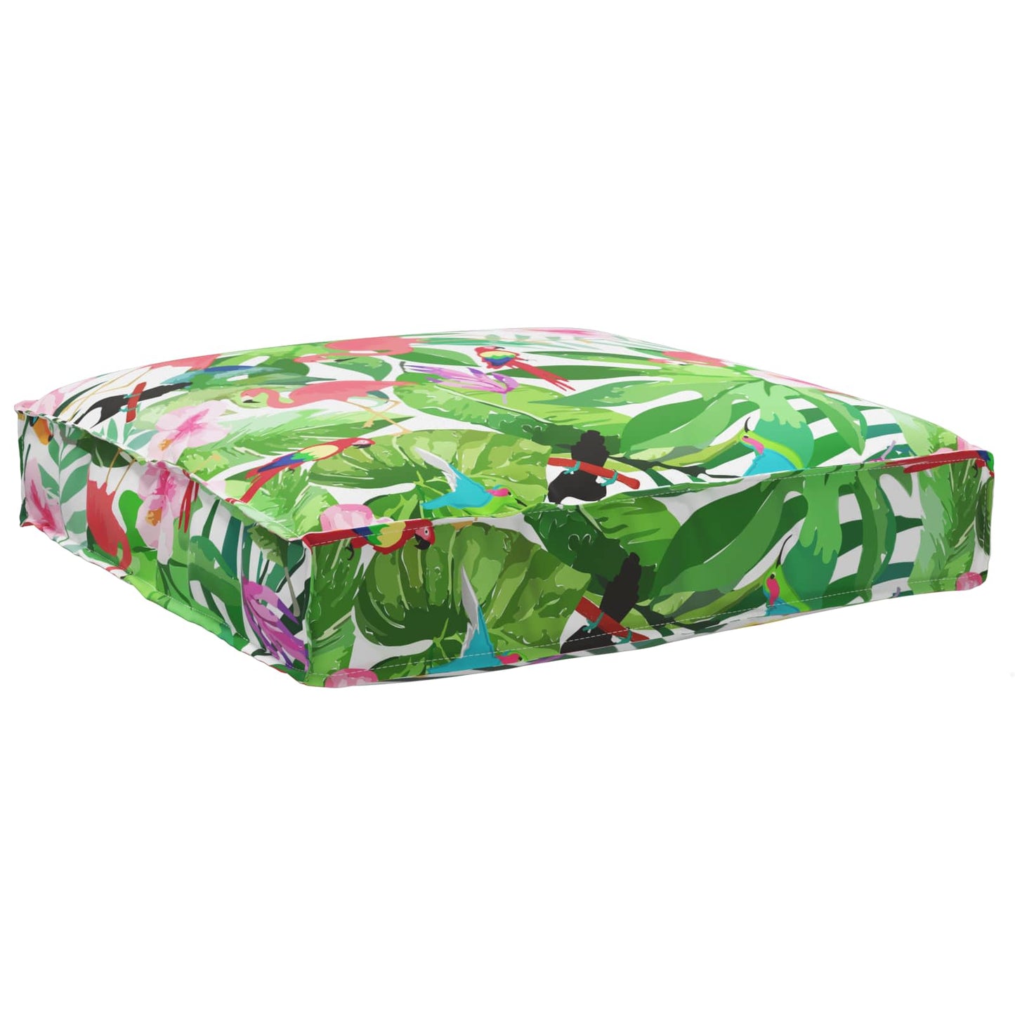 JUNG Vida Kissen Floral Mehrfarbig 80 x 80 x 12 cm Oxford-Stoff