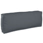 JUNG Vida Kissen Anthrazit 120 x 40 x 12 cm Oxford-Stoff