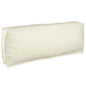JUNG Vida Kissen Creme 120 x 40 x 12 cm Oxford-Stoff