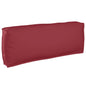 JUNG Vida Kissen Weinrot 120 x 40 x 12 cm Oxford-Stoff