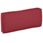 JUNG Vida Kissen Weinrot 120 x 50 x 12 cm Oxford-Stoff