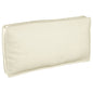JUNG Vida Kissen Creme 120 x 60 x 12 cm Oxford-Stoff