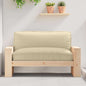JUNG Vida Kissen Beige 120 x 80 x 12 cm Oxford-Stoff