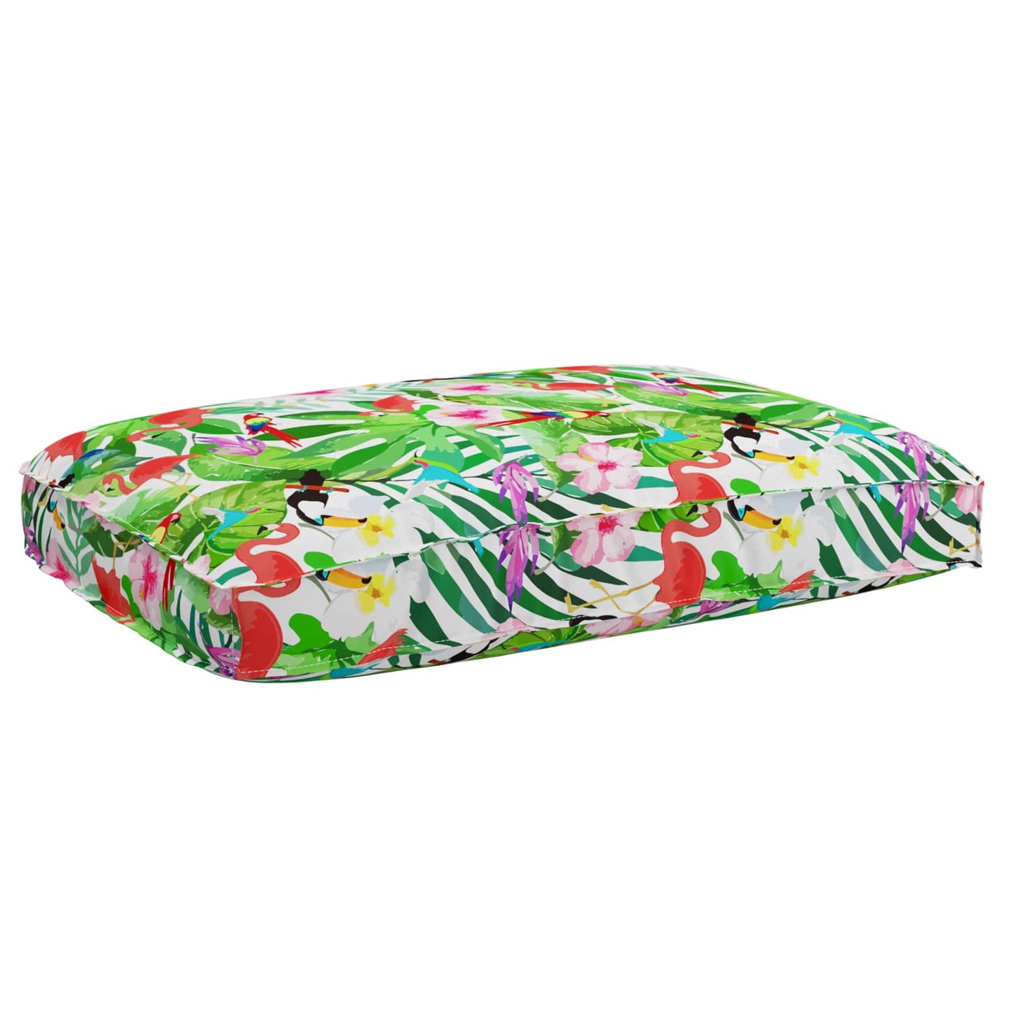 JUNG Vida Kissen Floral Mehrfarbig 120 x 80 x 12 cm Oxford-Stoff