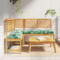 JUNG Vida Kissen Blatt 6 pcs Blattmuster 40 x 40 x 8 cm Oxford-Stoff