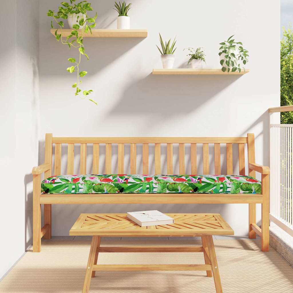 JUNG Vida Palettenkissen Floral Tropischer Dschungel 200 x 40 x 8 cm