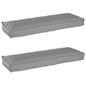 JUNG Vida Palettenkissenset 2 pcs Grau 120 x 40 x 8 cm Oxford-Stoff