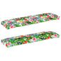 JUNG Vida Palettenkissenset 2 pcs Tropischer Dschungel 150 x 40 x 8 cm