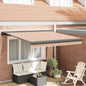 JUNG Vida Einziehbare Markise Mehrfarbig 300 x 250 cm Stoff und Metall